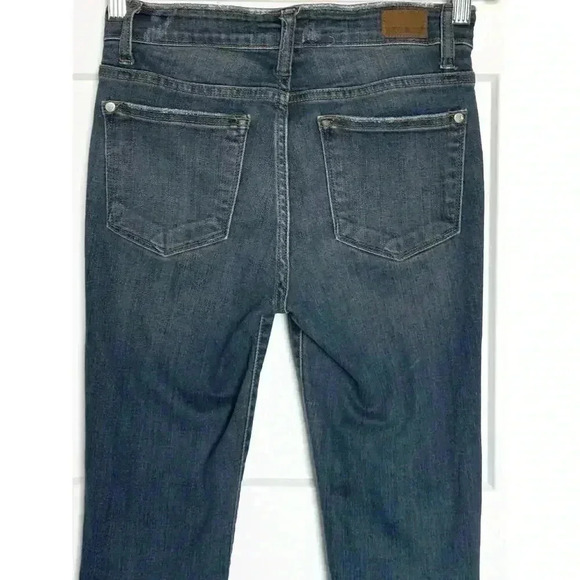 Judy Blue Womens Size 3/26 Distressed Skinny Fit Denim Jeans - Picture 4 of 9